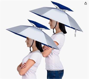 Umbrella Hat, Sun Rain Cap