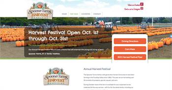 Annual Harvest Festival - Spooner Farms Oct. 1st – Oct. 31st - Daily