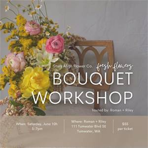 Introductory hand-tied bouquet workshop