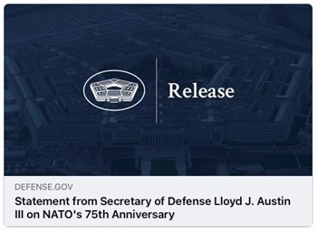 NATO's 75th Anniversary