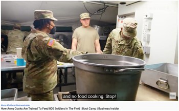 How Army Cooks Are Trained To Feed 800 Soldiers In The Field