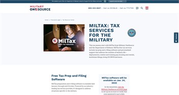 HELP IS HERE: MILTAX- TAX SERVICES FOR THE MILITARY