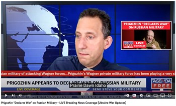BREAKING: Wagner group's Prigozhin "Declares War" on Russian Military 