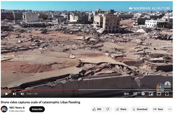 Massive Devastation- Drone video captures scale of catastrophic Libya flooding