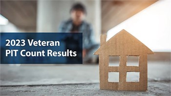 7.4% increase in the number of Veterans experiencing homelessness