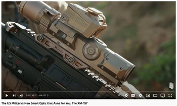 The US Military's New Smart Optic that Aims For You. The XM-157